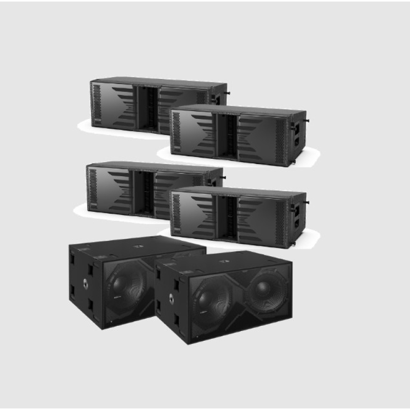 Audiocenter xla102-dsp line array combo 2